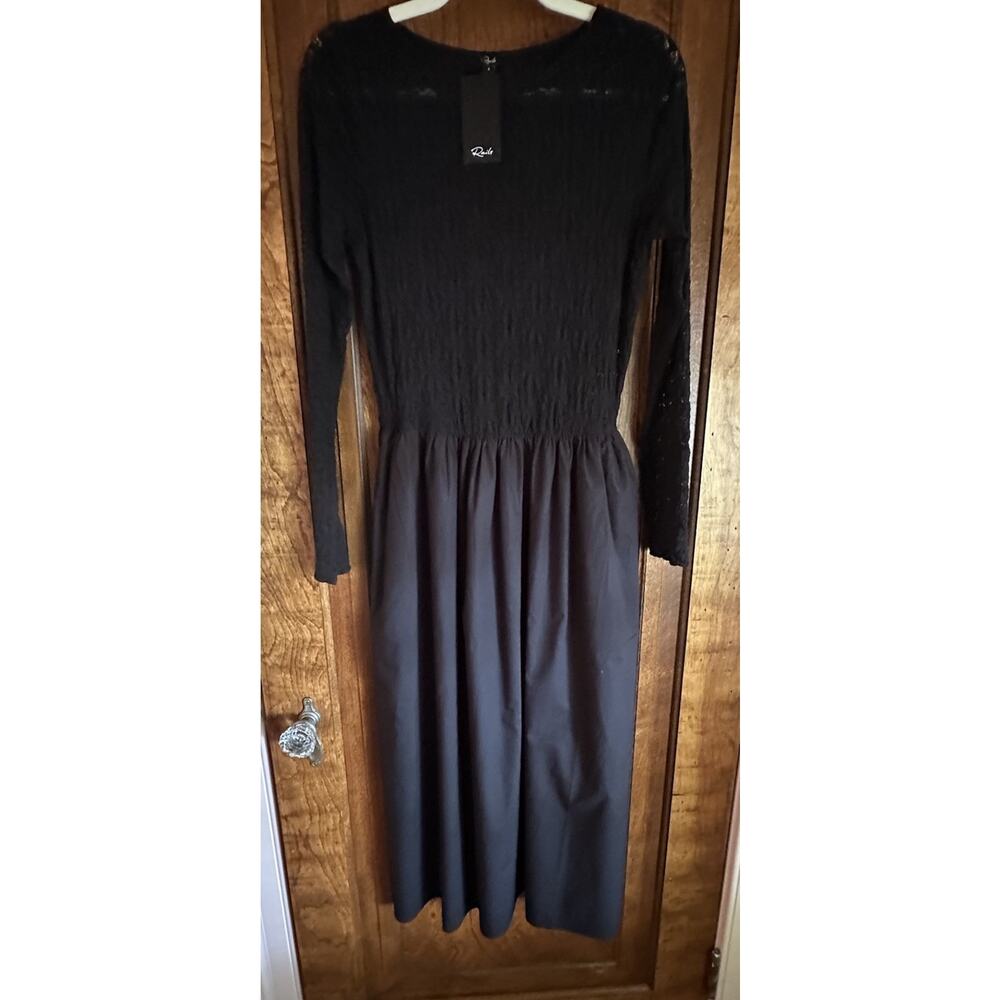 NWT Rag and Bone Black Lace Dress- Size Small
